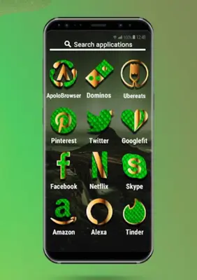 Apolo Snake - Theme, Icon pack android App screenshot 0